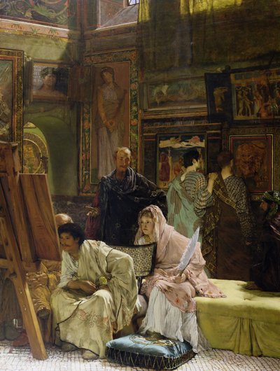 The Picture Gallery, 1874 by Lawrence Alma Tadema